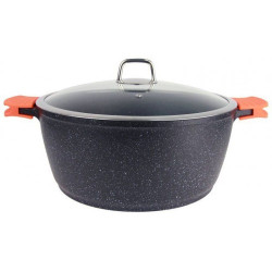 Каструля Bohmann BH 7350-28 MRB з мармуровим покриттям (5.8 л)