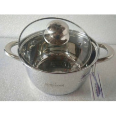 Каструля з нержавіючої сталі Bohmann BH-0805-22 (4,7 л)