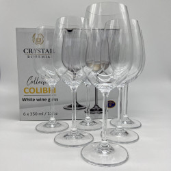 Набір келихів для вина 350 мл Crystal Bohemia Gastro