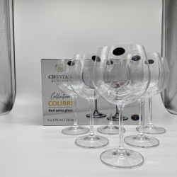 Набір келихів для вина 570 мл Crystal Bohemia Gastro 4s032/570