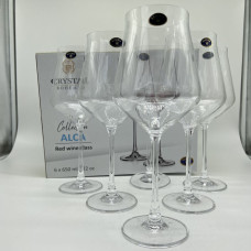 Набір келихів для вина 650 мл Crystal Bohemia ALCA 1sl12/650