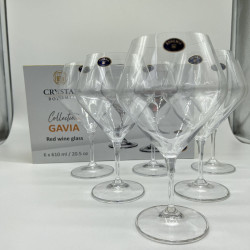 Набір келихів для вина 610 мл Crystal Bohemia Gavia 1sl97/610