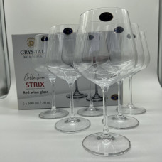 Набір келихів для вина 600 мл Crystal Bohemia STRIX (DORA) 1sf73/600