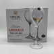 купити Набір келихів для вина 390 мл Crystal Bohemia Carduelis