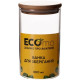Скляна банка з бамбуковою кришкою Ecomo BR0915 "C-Line", 800 мл оптом