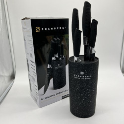 Набір ножів 6 предметів на підставці Edenberg EB-5103B