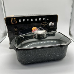 Гусятниця прямокутна з кришкою Edenberg EB-4608