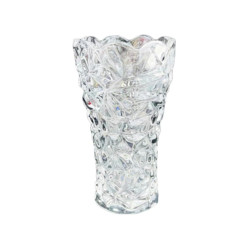 Ваза скляна прозора LED Deco 17 см A060270