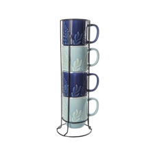 Набір чашок на підставці "Herb" Limited Edition 23E-489