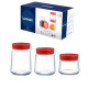 купити Скляні банки Luminarc Jar Swing Q6641 0,5 / 0,75 / 1 л з кришками