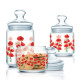 купити Набір банок Luminarc Jar Hypnosis P4832 з маками - 3 шт