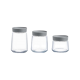 Набір банок Luminarc Jar Swing Q6631 із сірими кришками оптом