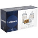 Набір банок Luminarc Jar Pot Club Alto Rubis P2043 - 3 шт опт