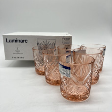 Набір склянок Salzburg Pink 300 мл Luminarc P9167/1