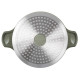 Каструля антипригарна RINGEL RG-2108-24/1/OL "Zitrone Olive", 4,2 л - купити в Інтернет-магазині посуду All Opt