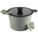 Каструля антипригарна RINGEL RG-2108-24/1/OL "Zitrone Olive", 4,2 л опт