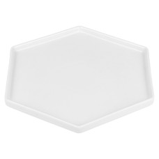 Порцелянове блюдо шестикутне Stenson MC-5374-8 "Riviera", 8"