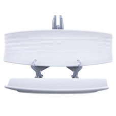 Порцелянове блюдо кругле Stenson Smooth 30,5 см MC-6056-12