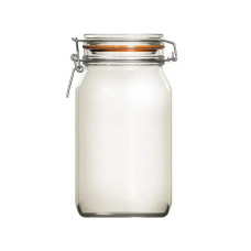 Скляна банка з бугельним замком для зберігання продуктів UniGlass 22506-MCT6XB "Econ", 1 л