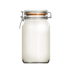 Скляна банка з бугельним замком для зберігання продуктів UniGlass 22506-MCT6XB "Econ", 1 л
