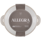 Форма с/к Limited Edition ALLEGRA BIEGE кругл.(25.5X21X5.5 см) (GJH012-25-2-129) опт