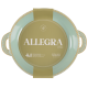 Форма с/к Limited Edition ALLEGRA OLIVA кругл.(31X25X6 см) (GJH012-31-2-131) опт