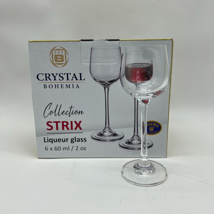 Набір чарок Crystal Bohemia опт