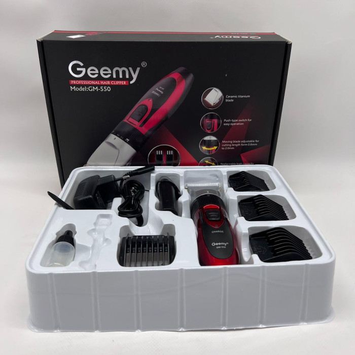 Машинка для стрижки Geemy GM-550 для дому