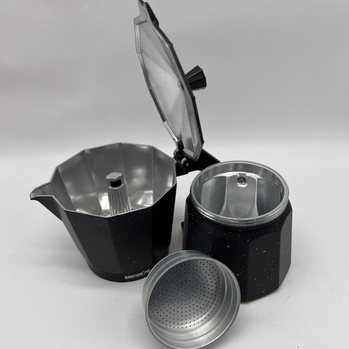 Кавоварка гейзерна Empire EM-6604  (450ml). Купити з доставкою