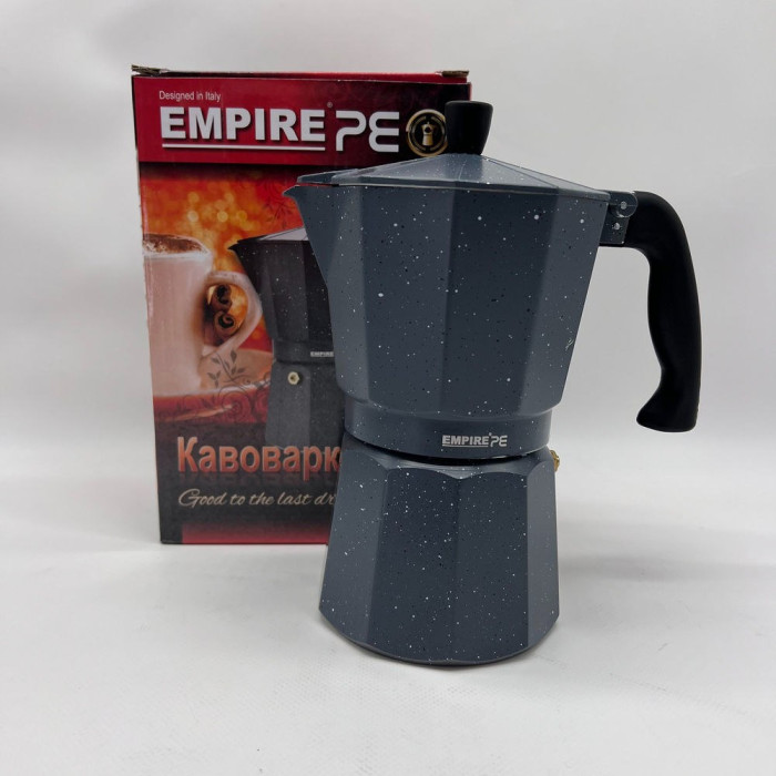 Кавоварка гейзерна Empire EM-6607  (450ml)