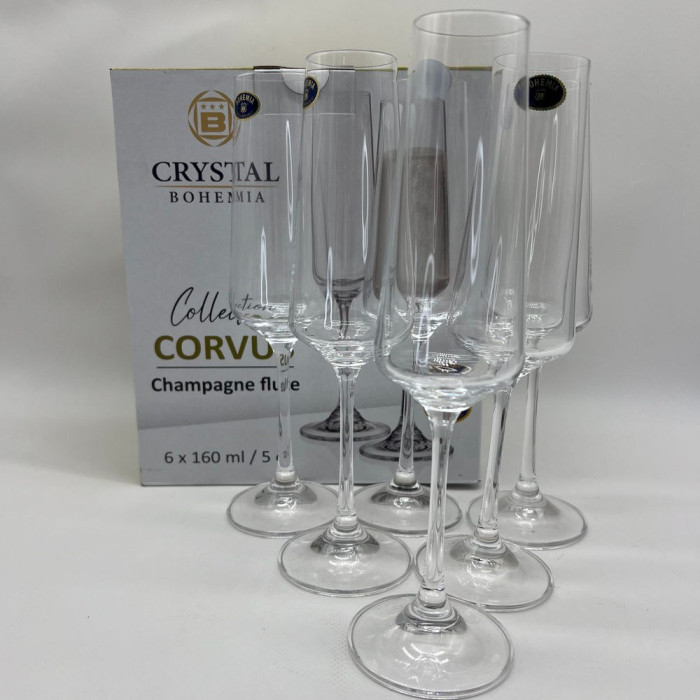 Набір келихів для шампанського 160 мл Corvus 1SC69/160