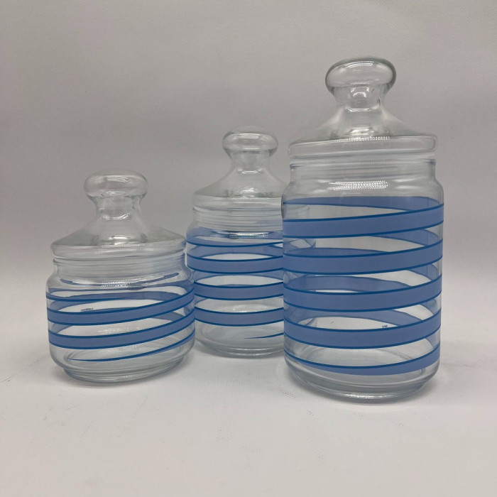 Набір ємностей Luminarc Spiral Blue Q0394 зі скла опт