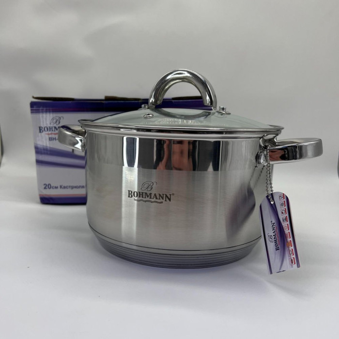 Нержавіюча каструля Bohmann BH 1420 (3,9 л) опт