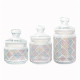 Набір банок Luminarc Jar Pot Club Alto Rubis P2043 - 3 шт оптом