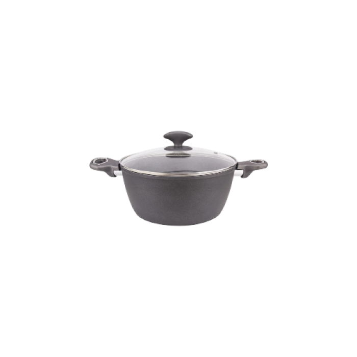 Каструля Маренго 3 л Gray Marble Pepper PR-2221 