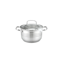 Каструля зі скляною кришкою 6.5 л Rainstahl RS-CS-2119-24