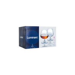 Келихи для коньяку Luminarc Versailles 410 мл набір 6 шт Luminarc N1480