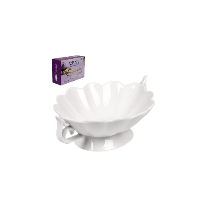 Фруктівниця порцелянова «Розкіш» 31×21×9 см Stenson MC3241-12