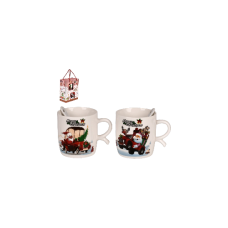 Новорічний чайний набір Happy Christmas 4 предмети 200 мл Stenson R34138