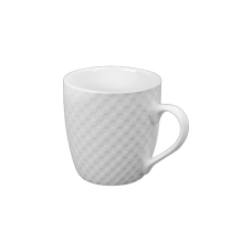Чашка White Mosaic 200 мл порцелянова з рельєфною мозаїкою Stenson R30879