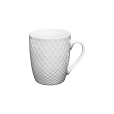 Порцелянова чашка White Square 270 мл для чаю та кави Stenson R89038