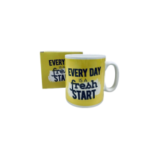 Чашка керамічна XXL Every day is a fresh start 800 мл Olens 3227/702