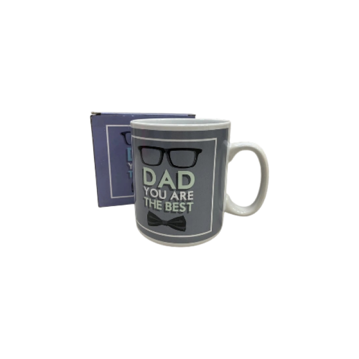  Чашка керамічна XXL Dad you are the best 900 мл Olens -102-018/3238